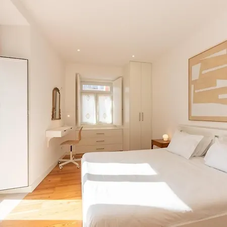 Liberdade Great Bright With Ac Elevator Garage Apartament Lizbona
