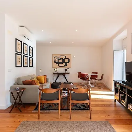 Lejlighed Liberdade Great Bright With Ac Elevator Garage *